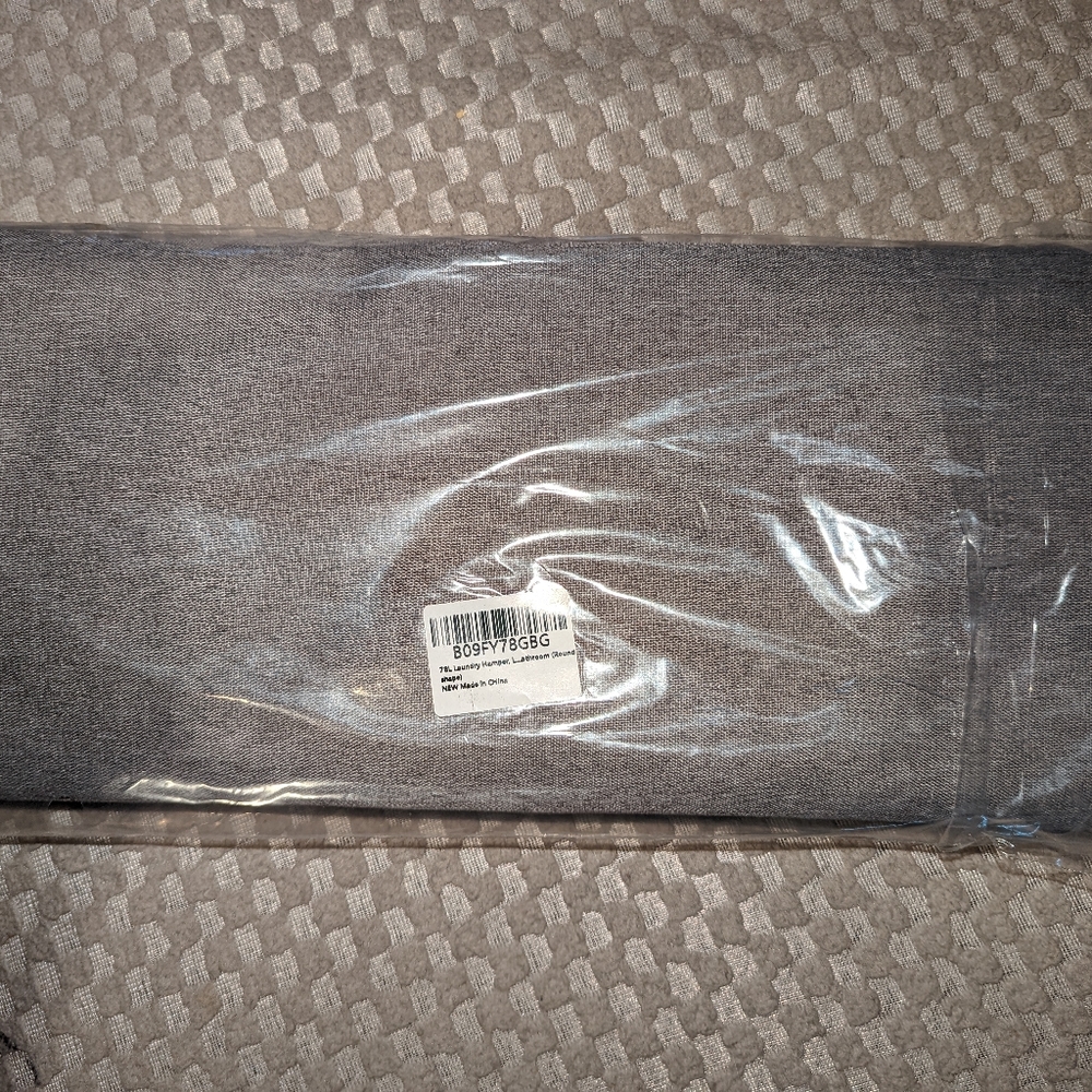 Laundry bin hamper sealed in package!